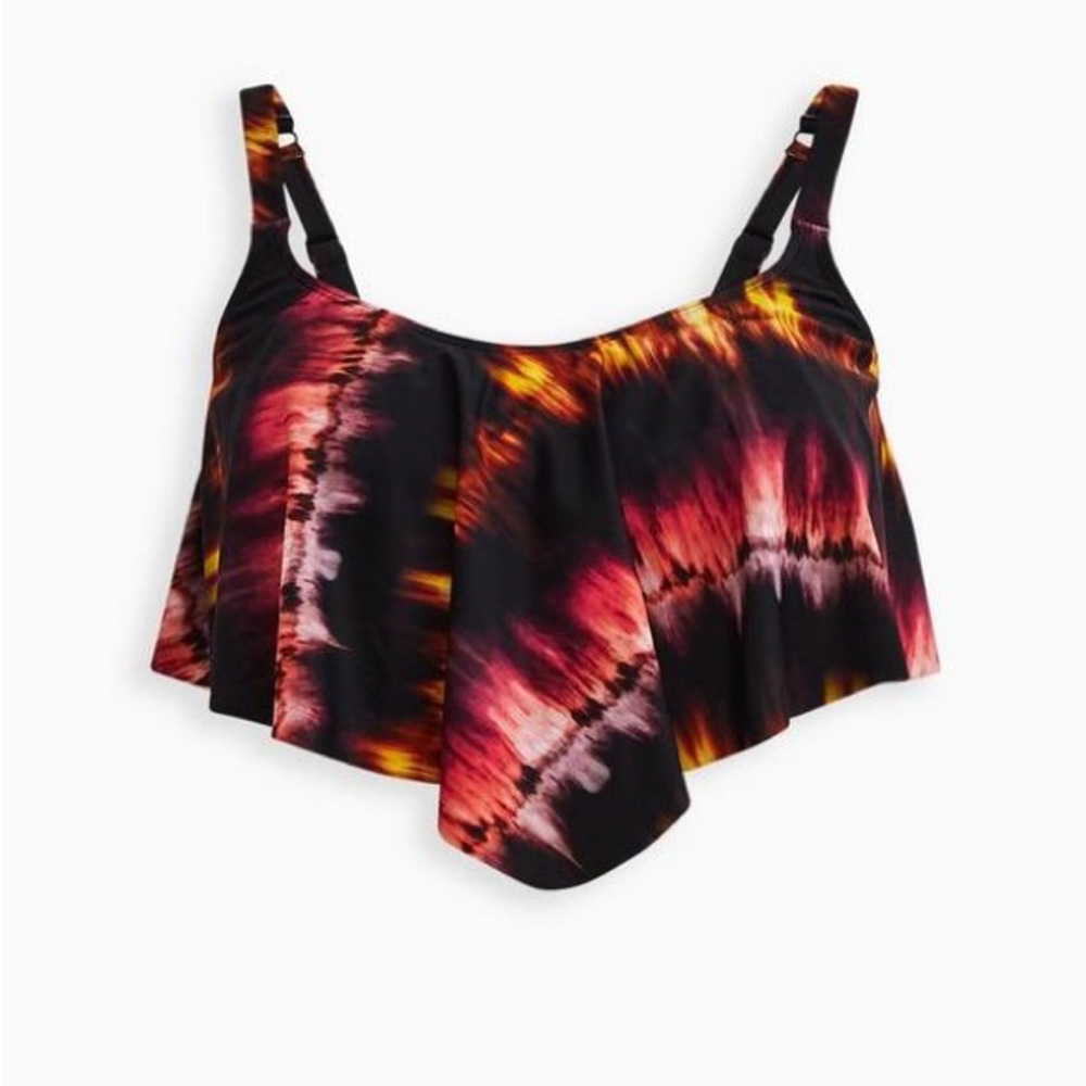 Torrid Tie Dye Bikini Swim Top